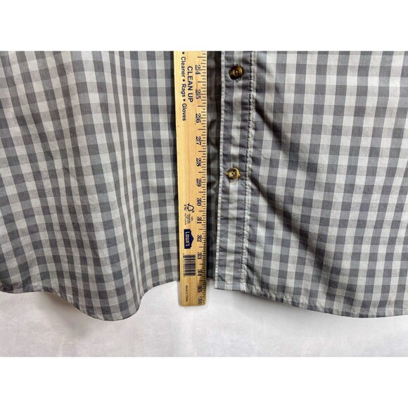 Carhartt Force Ridgefield Vented Shirt Mens 3XL Gray Plaid Relaxed Fit Button Up - Picture 6 of 8